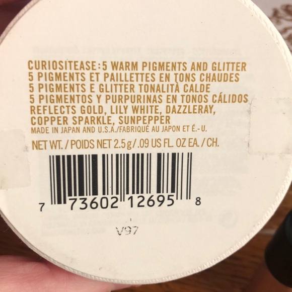 NIB MAC 5 Warm Pigments & Glitter RARE - Picture 3 of 3